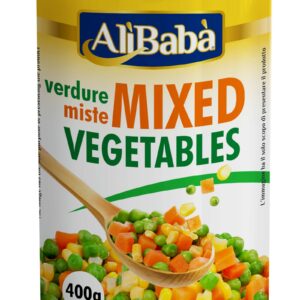 MIXED VEGETABLES CANNED 400G ALI BABA