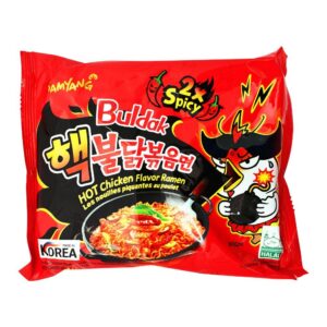 2X RED HOT CHICKEN FLAVOR 140G BULDAK