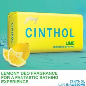 CINTHOL LIME SOAP 100G GODREJ