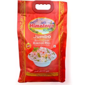 ARROZ BASMATI JUMBO EXT LONG HIMALAYA 5KG