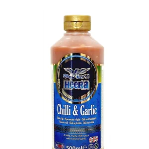 CHILLI GARLIC SAUCE 500ML HEERA