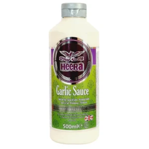 GARLIC SAUCE 500ML HEERA
