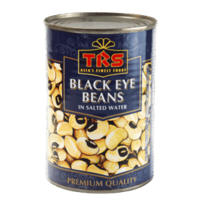 BOILED BLACK EYE BEANS 400G TRS