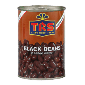 BOILED BLACK BEANS 400G CANNED TRS
