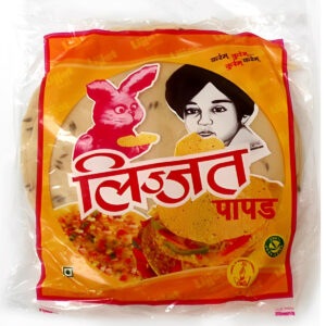 JEERA PAPAD 200g LIJJAT