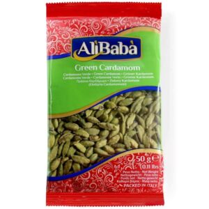 GREEN CARDAMOM 50G ALI BABA