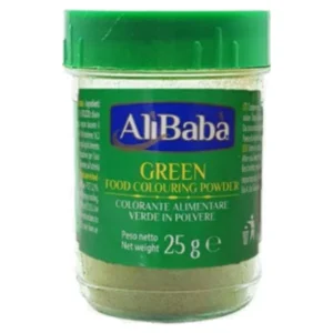 GREEN FOOD COLOUR 25G ALI BABA