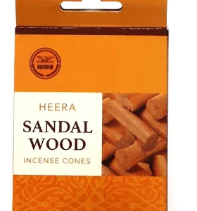 DHOOP CONE SANDALWOOD 12CONES HEERA