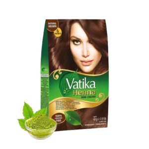 MAHENDI PWD NATURAL BROWN 60G VATIKA