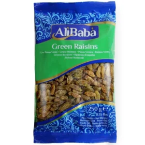 GREEN RAISINS 250G ALI BABA
